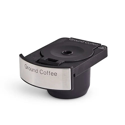 Deluxe Coffee Machine Coffee Grounds Adapter w/Porta Filter