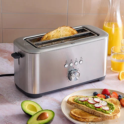 4-Slice Toaster With Warming Rack