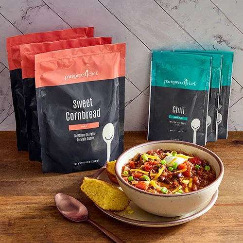 Chili & Cornbread Set
