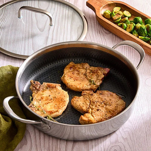 4.5-qt (3.6-L) Stainless Steel Nonstick Saute Pan