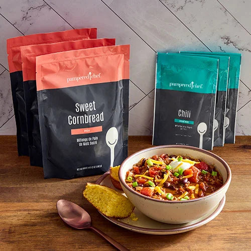 Chili & Cornbread Set