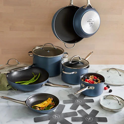 12-Piece Brilliance Nonstick Cookware Set